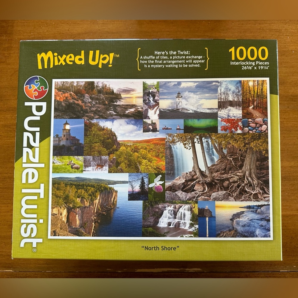 🧩Mixed Up Puzzle 1000 North Shore